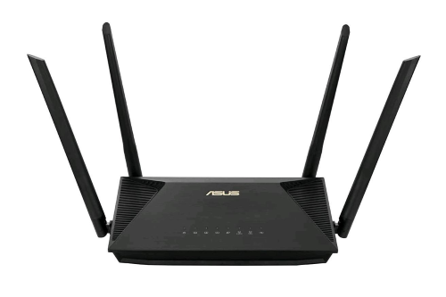 ASUS RT-AX53U ROUTER 4G LTE WIRELESS GIGABIT ETHERNET DUAL-BAND 2.4/5GHz 3G/4G LTE LAN GIGABIT 4 ANTENNE ESTERNE NERO